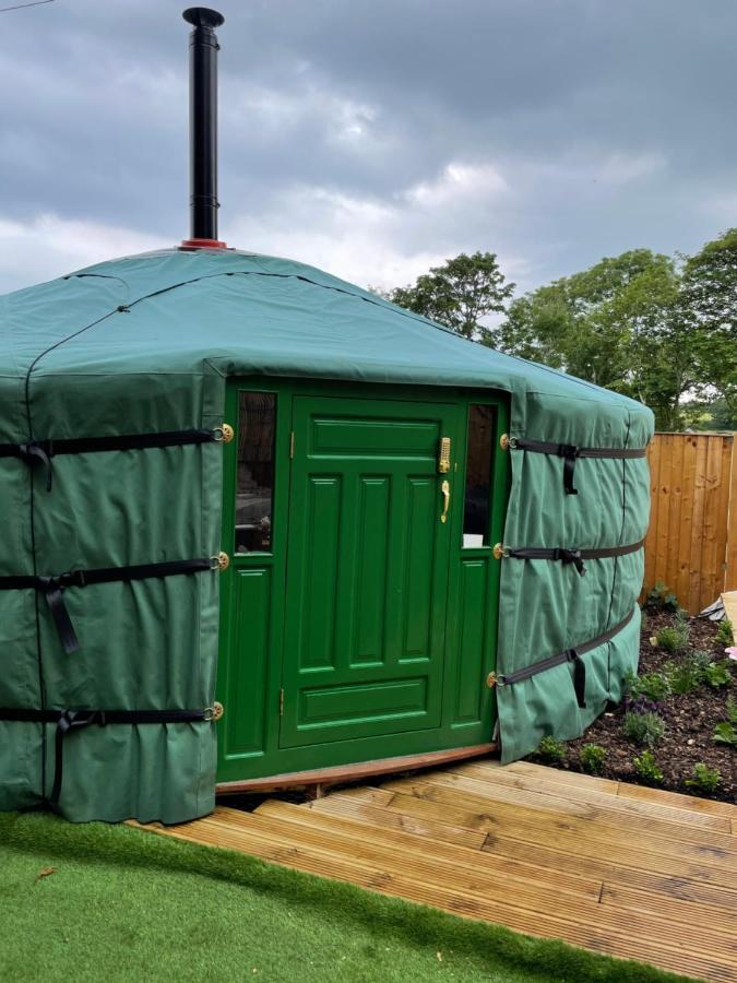 Hotel O Dan Y Coed Luxury Yurt With Hot Tub Chwilog Exteriér fotografie